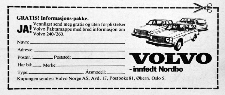 Volvo 240 Reklame Norge_7